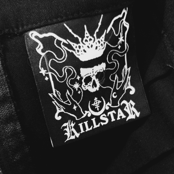 Vintage KILLSTAR Pleated, Back Zip Mini Skirt. - Picture 11 of 14